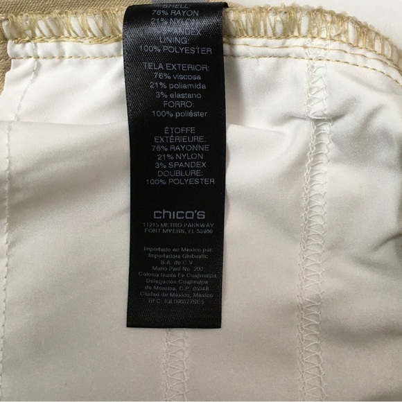 Chico’s So Slimming Bermuda Shorts - Picture 6 of 7